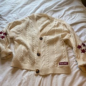 Taylor Swift Red Cardigan M/L-help me rebuild my classroom from H. Ian plz read